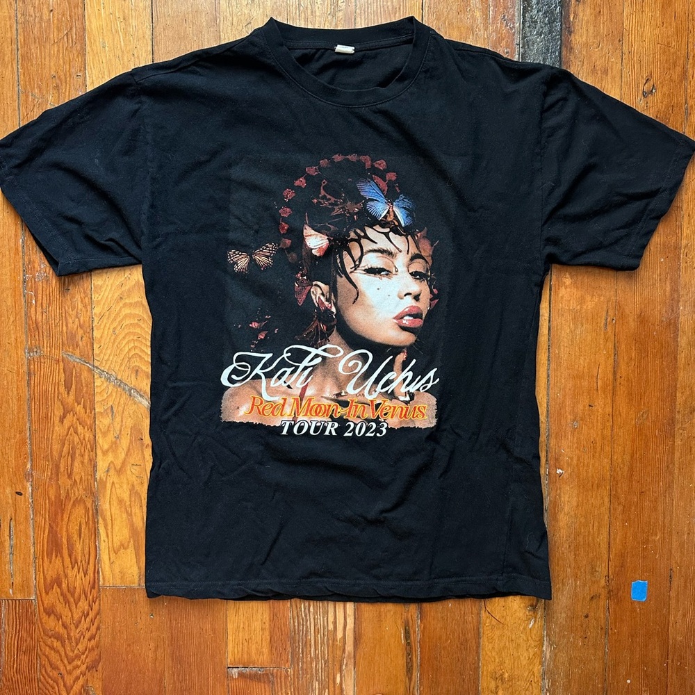 Black Graphic Tour T-Shirt